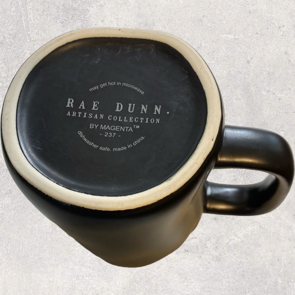 Rae Dunn Dad’Fuel Black Coffee Mug - Picture 2 of 2